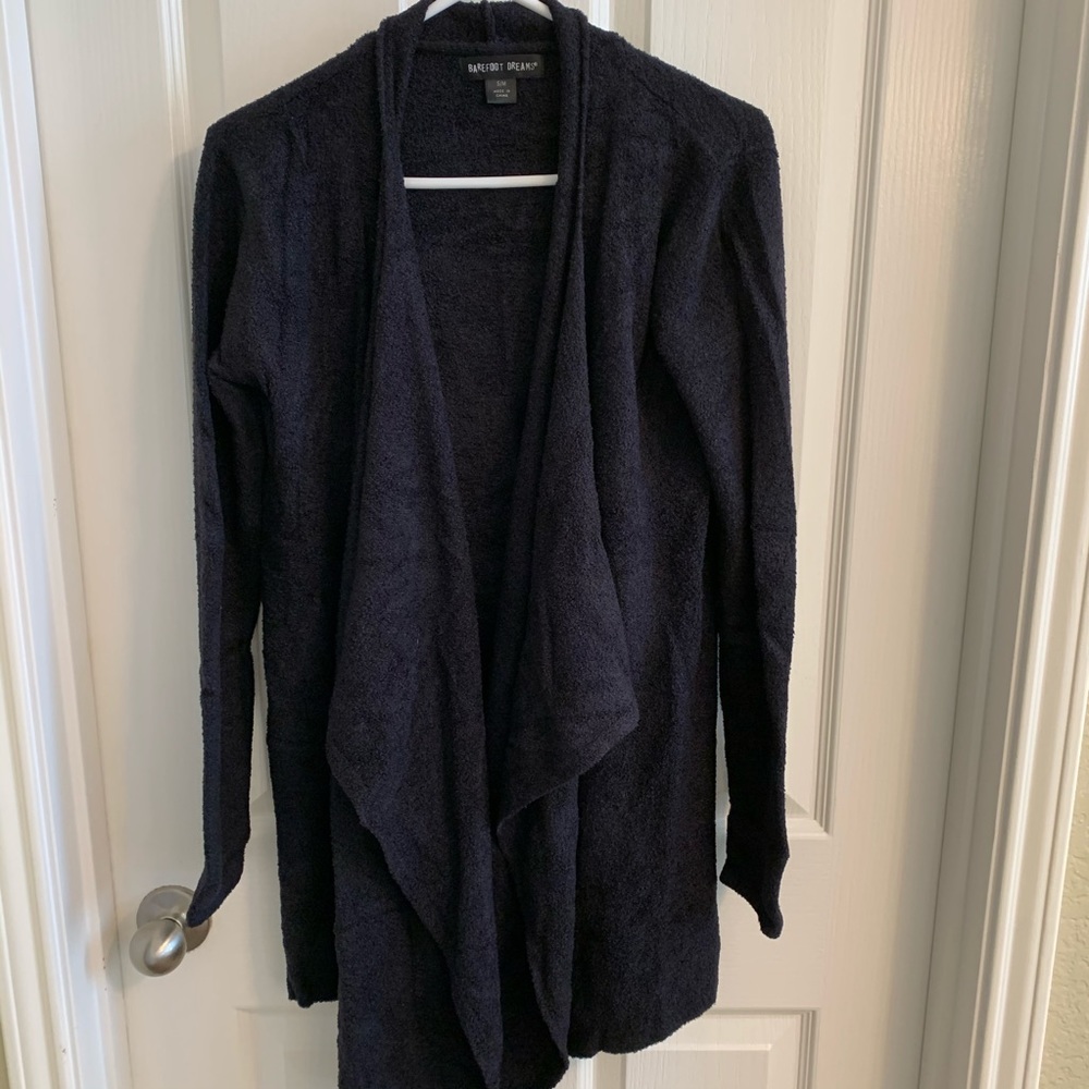 EUC S/M CozyChic Lite waterfall cardigan